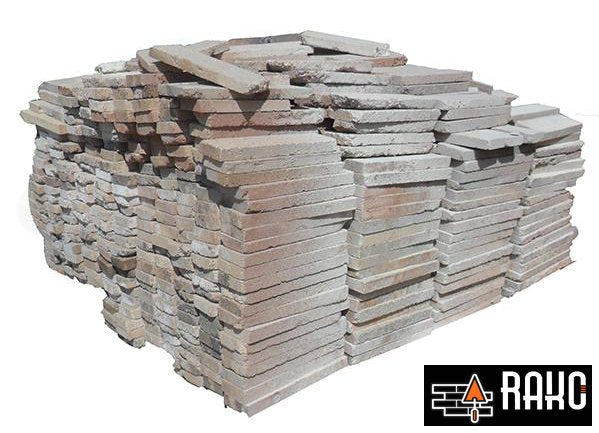 აგური - დახერხილი - ცეცხლგამძლე - 4x20x7