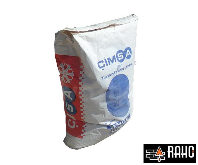 ცემენტი - დეკორატიული - 50კგ - თეთრი