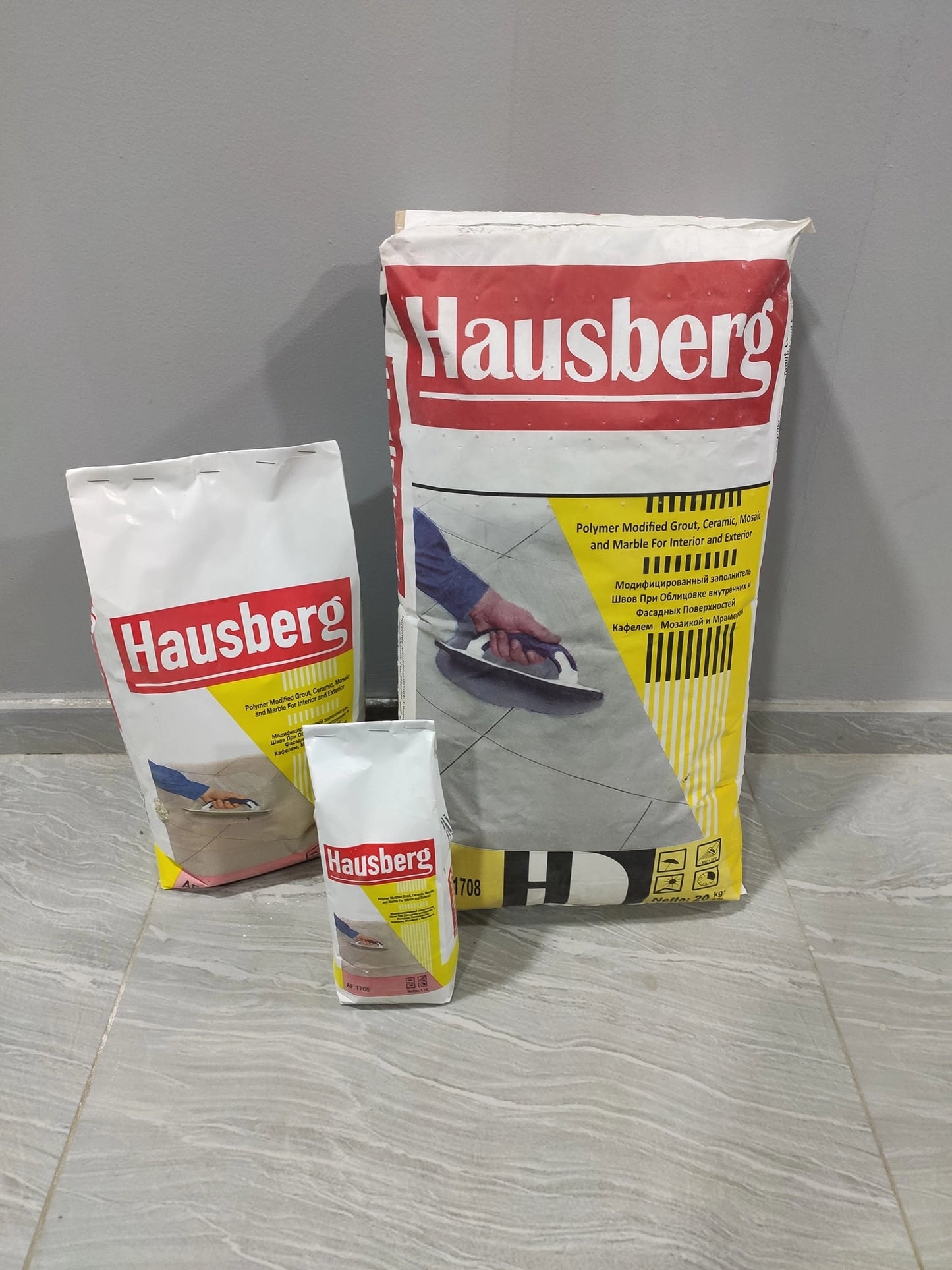 წებოცემენტი Hausberg 20kg