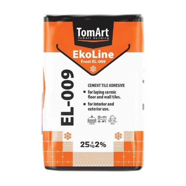 წებოცემენტი TomArt EkoLine EL-009 Frost