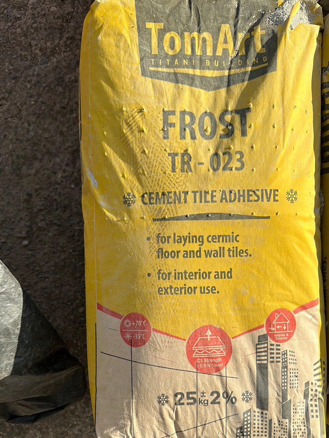წებოცემენტი TomArt Frost TR-023