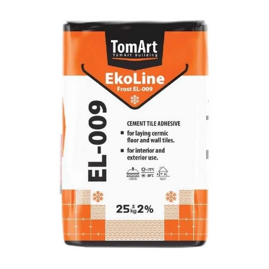 წებოცემენტი TomArt EkoLine EL-009 Frost